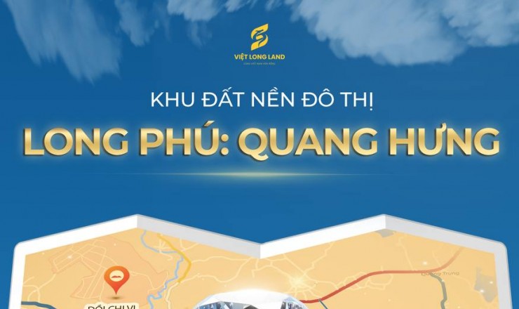 Bán Đất Nền Long Phú Quang Hưng - LÕI ĐÔ THỊ - Sẵn Sổ Đỏ - Giá Chỉ Hơn 4tr/M2